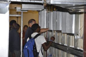 Cleveland Students Visit Cleveland Training Center
